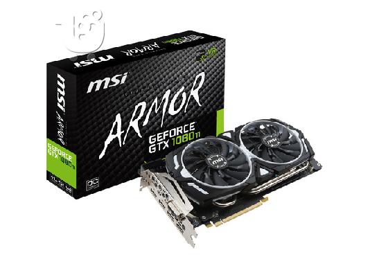 PoulaTo: Κάρτα γραφικών MSI GeForce GTX 1080 Ti ARMOR 11G OC